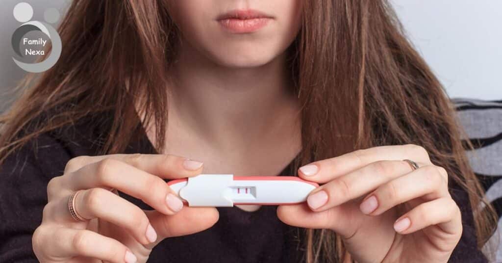 An Image Of A Dye Stealer Pregnancy Test