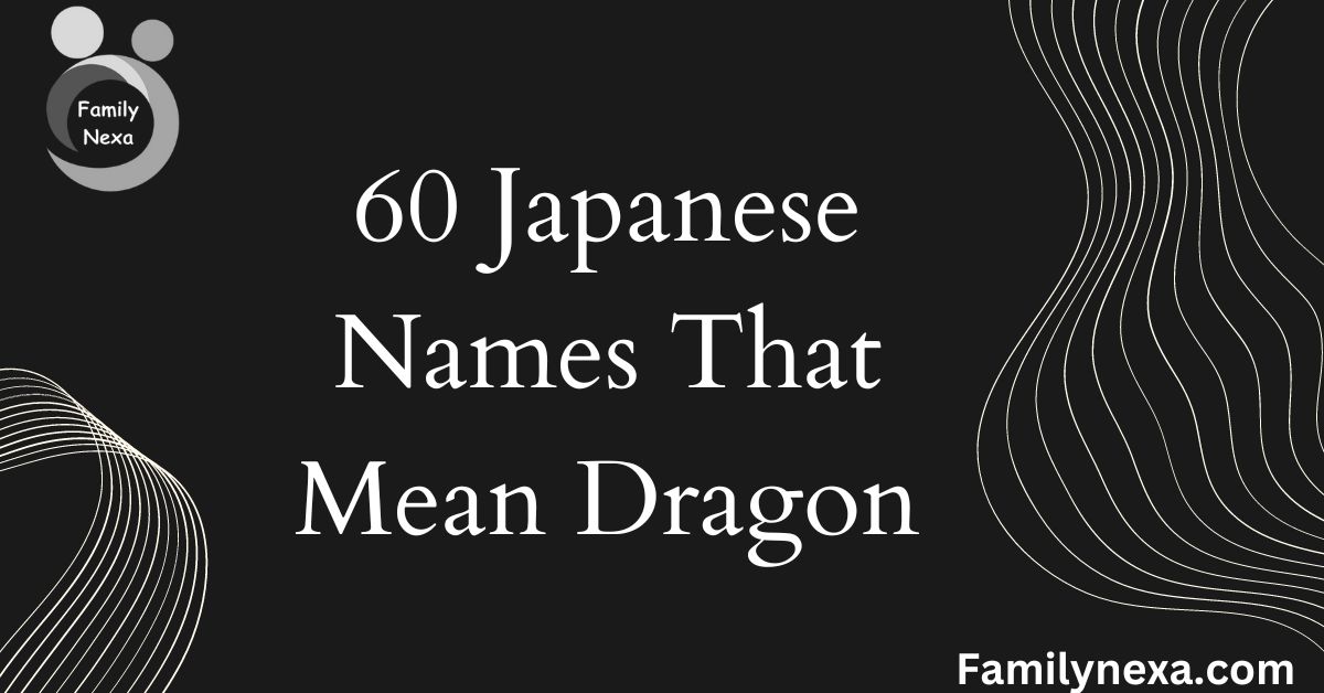japanese Names That Mean Dragon