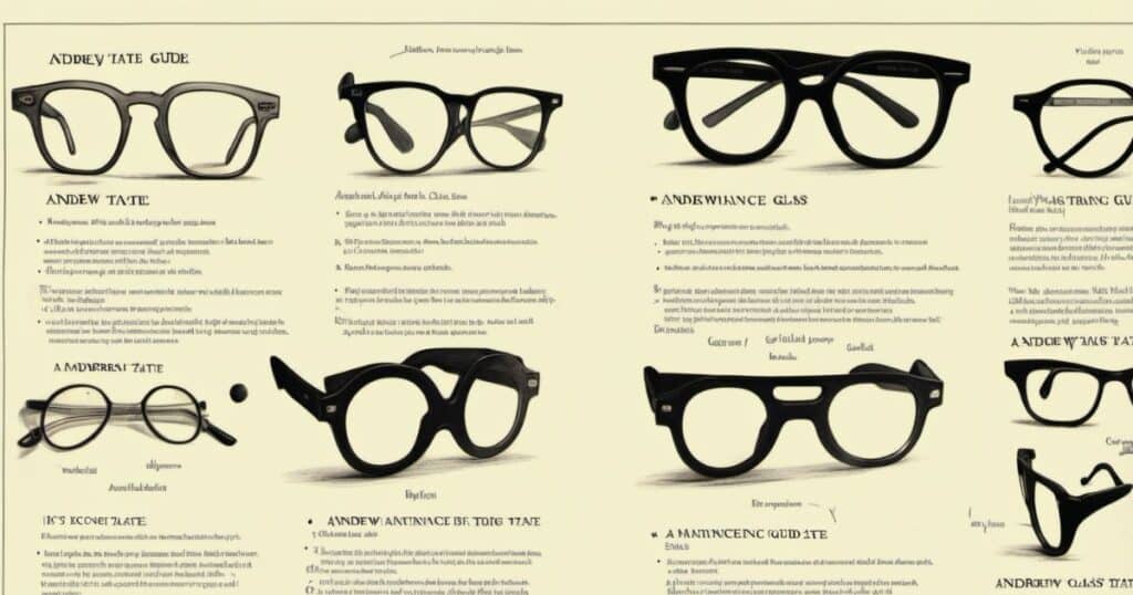 A Maintenance Guide for Andrew Tate’s Iconic Glasses